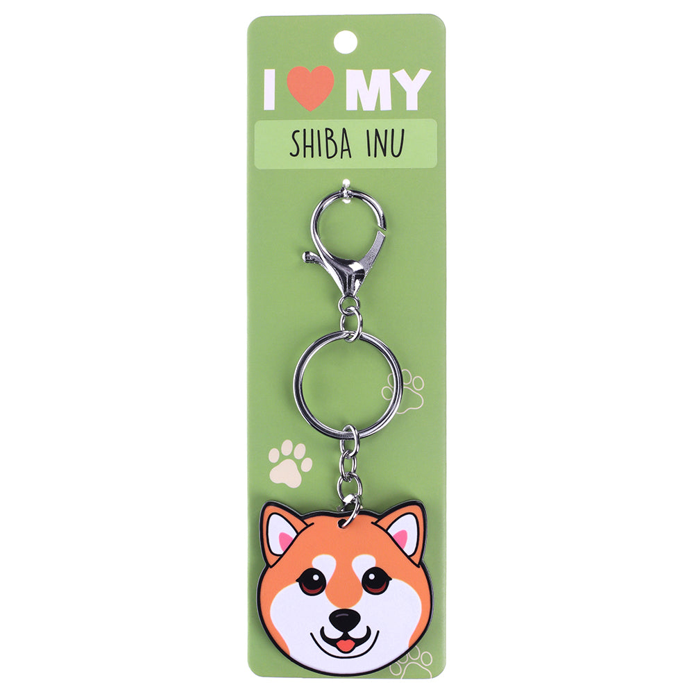 PK124 - Pet Keyring - Shiba