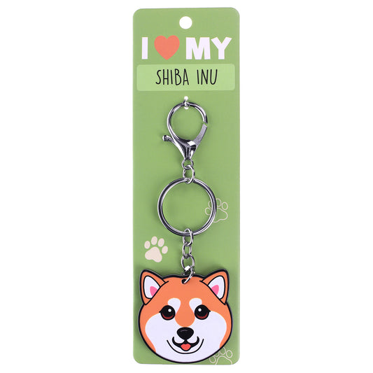 PK124 - Pet Keyring - Shiba