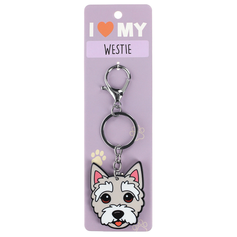 PK136 - Pet Keyring - Westie