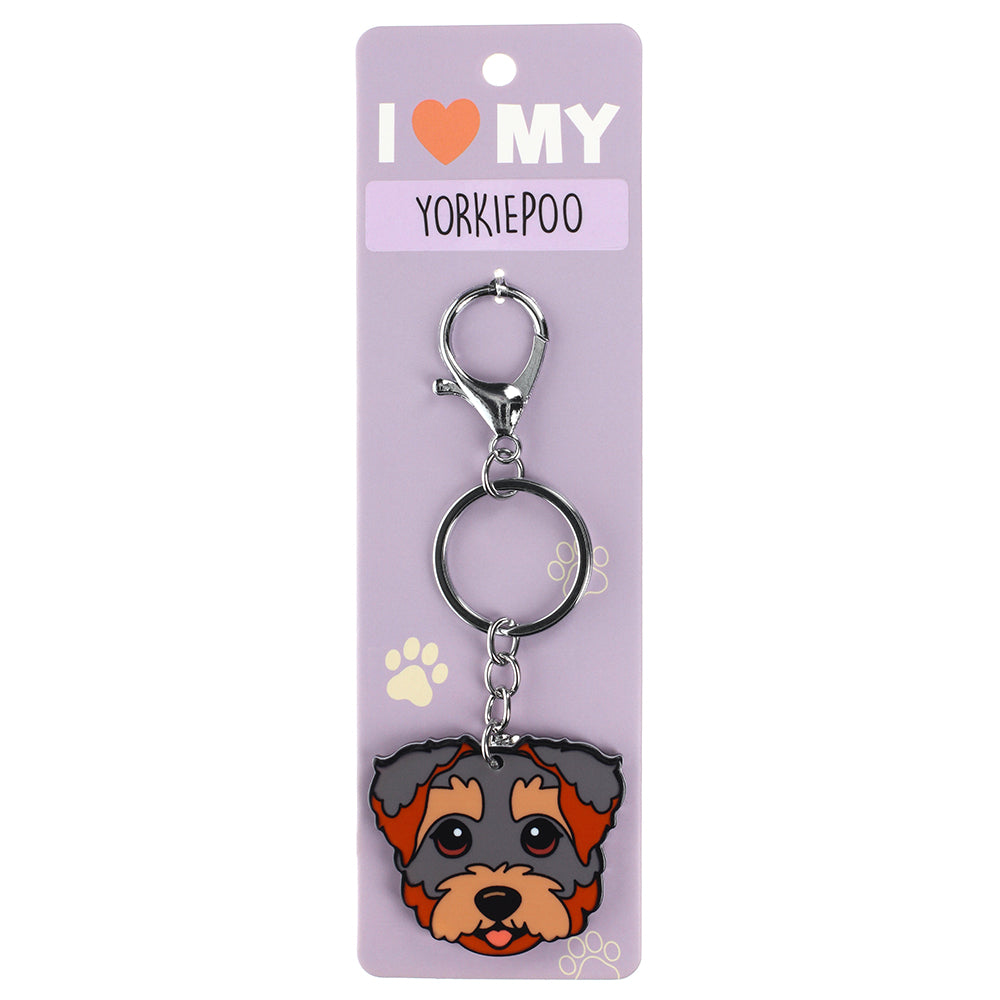 PK140 - Pet Keyring - Yorkipoo