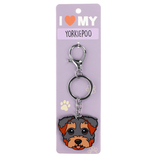 PK140 - Pet Keyring - Yorkipoo