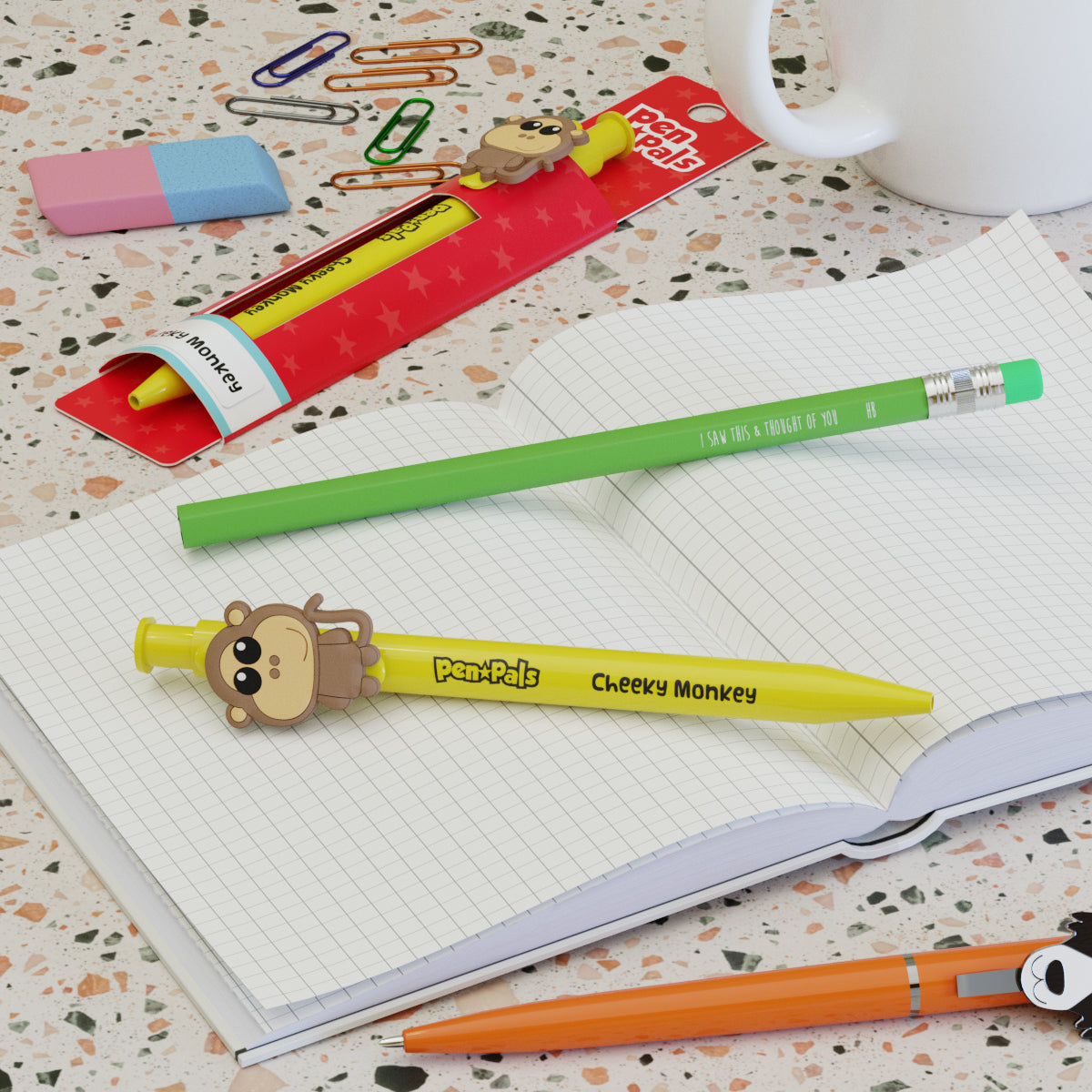 Pen Pals - CHEEKY MONKEY