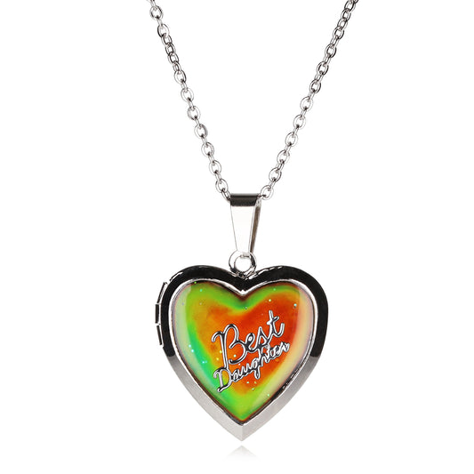 PML004 - Personalised Mood Locket - Best Daughter