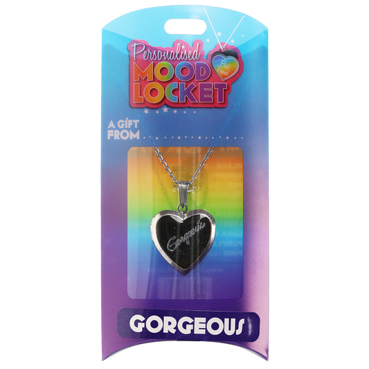 Personalised Mood Locket - Gorgeous