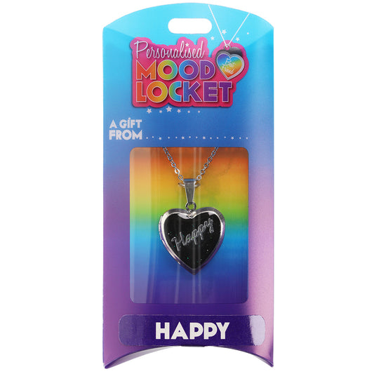 Personalised Mood Locket - Happy
