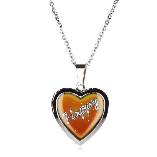 PML016 - Personalised Mood Locket - Happy