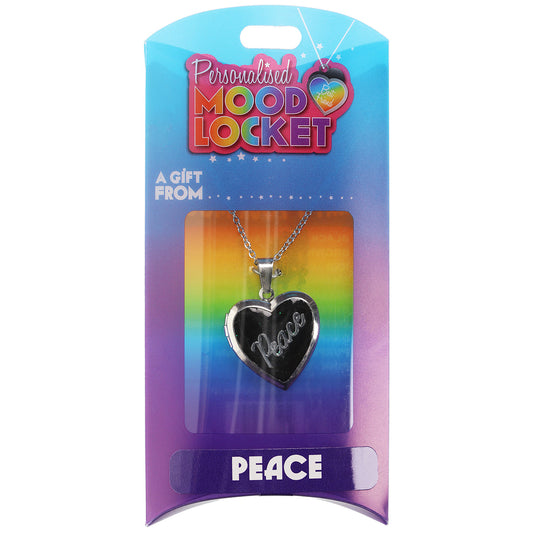 Personalised Mood Locket - Peace