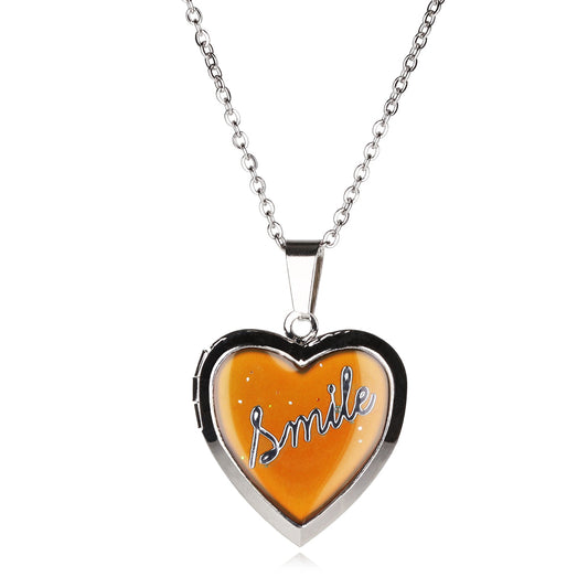 Personalised Mood Locket - Smile