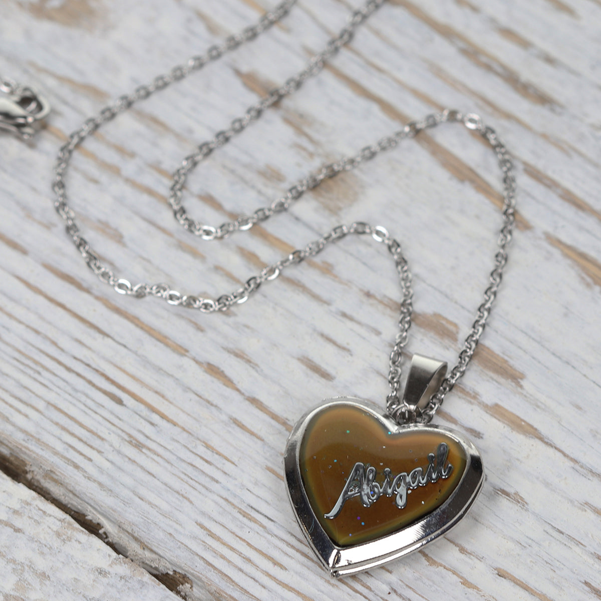 PML030 - Personalised Mood Locket - Abigail