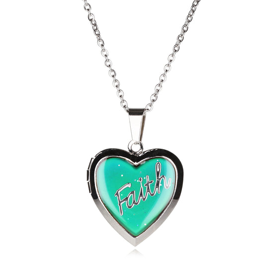 PML077 - Personalised Mood Locket - Faith