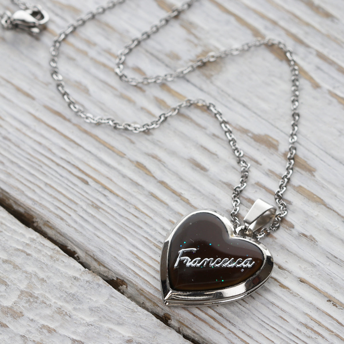 PML079 - Personalised Mood Locket - Francesca