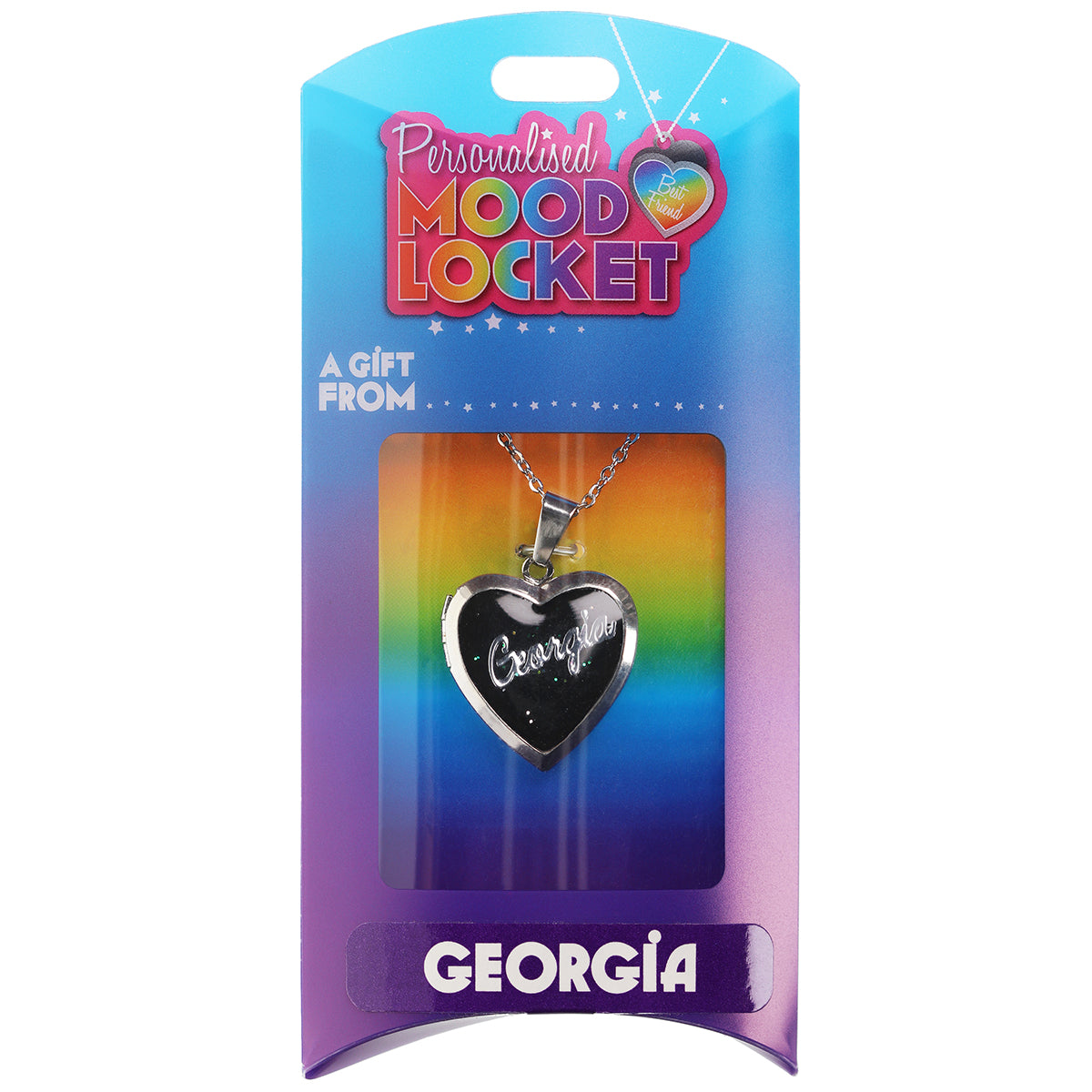 PML082 - Personalised Mood Locket - Georgia