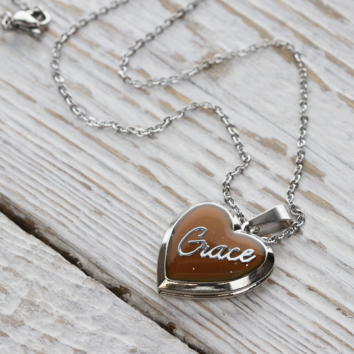 PML084 - Personalised Mood Locket - Grace