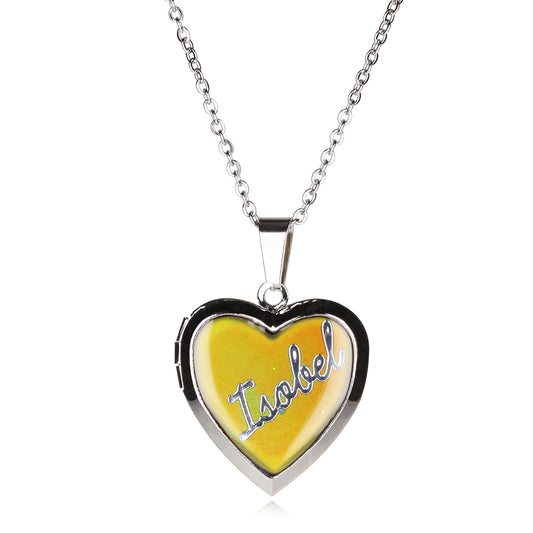PML098 - Personalised Mood Locket - Isobel