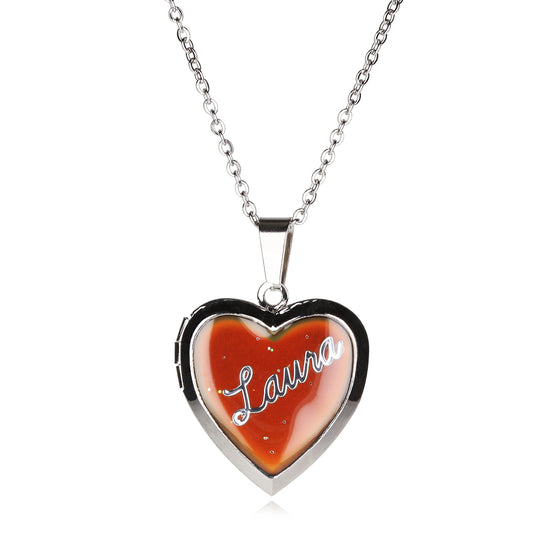 PML115 - Personalised Mood Locket - Laura