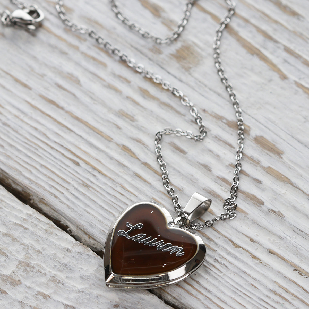PML116 - Personalised Mood Locket - Lauren