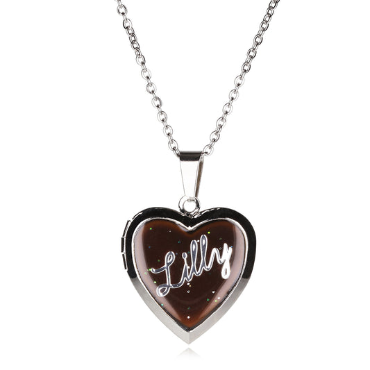 PML122 - Personalised Mood Locket - Lilly