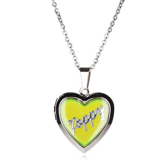 PML154 - Personalised Mood Locket - Poppy