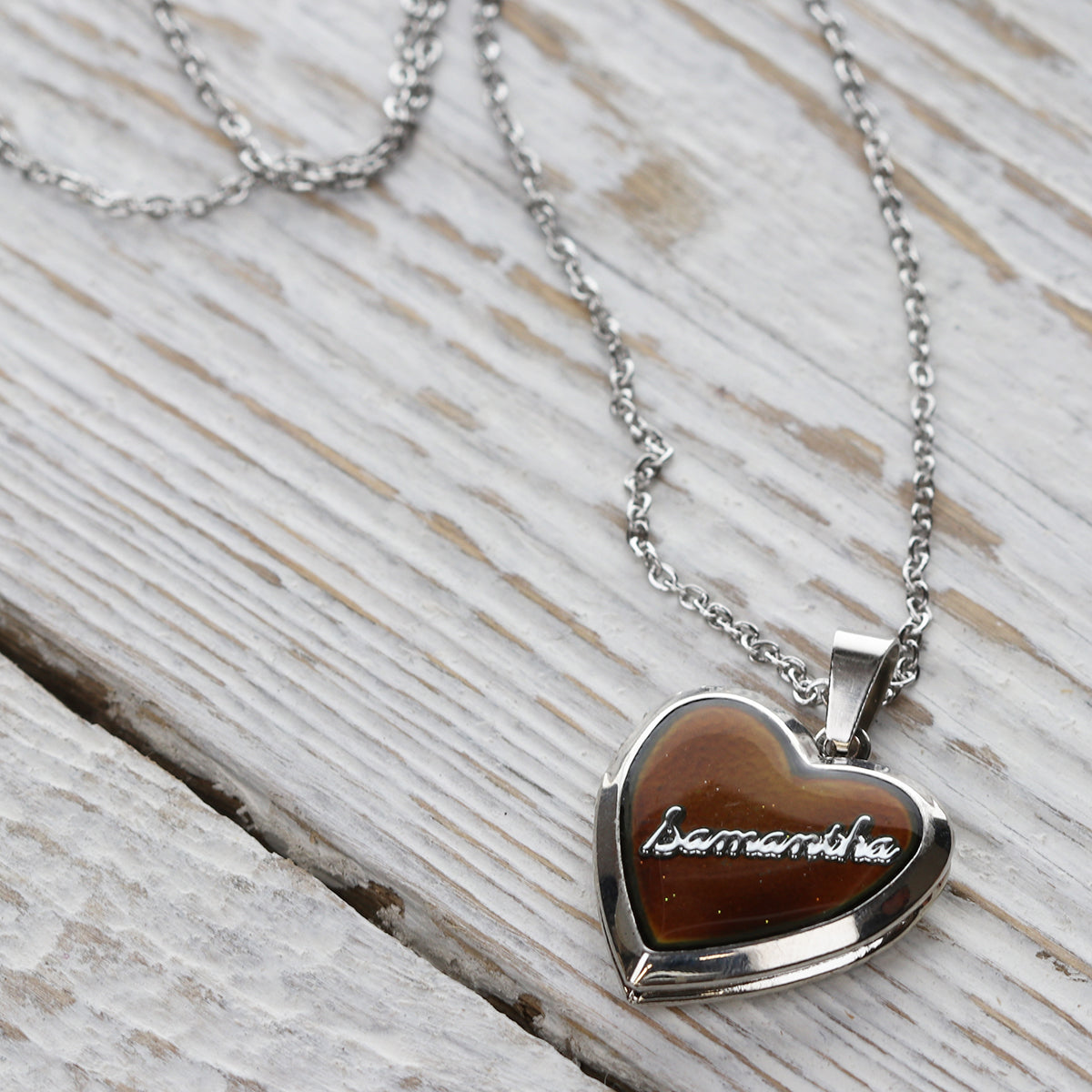PML162 - Personalised Mood Locket - Samantha