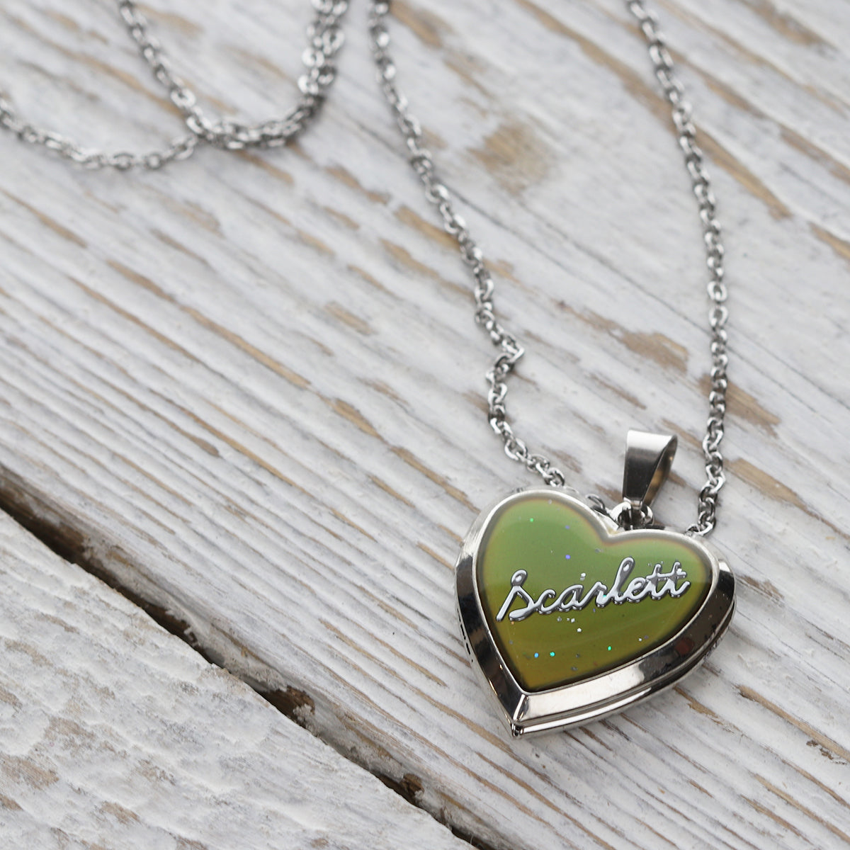 Personalised Mood Locket - Scarlett