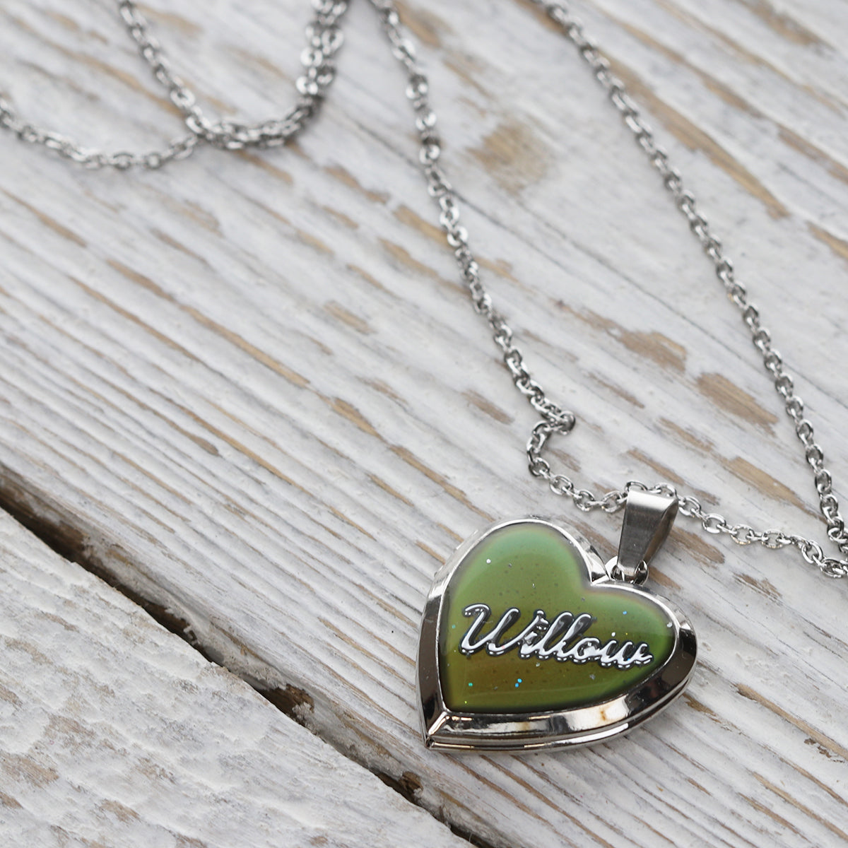 PML177 - Personalised Mood Locket - Willow