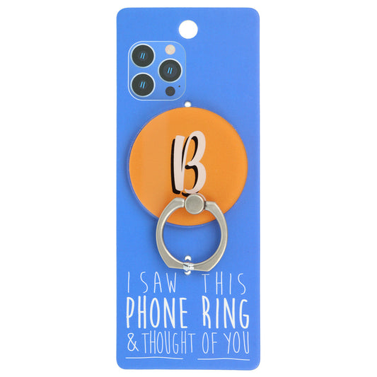 I Saw This Phone Ring - B