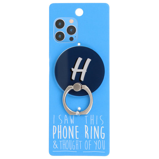 I Saw This Phone Ring - H