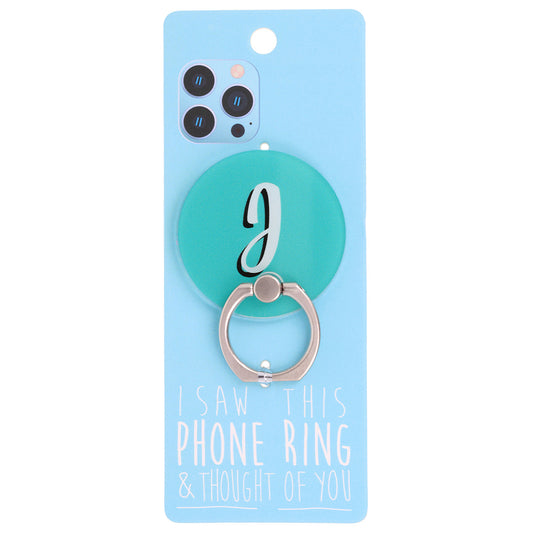 I Saw This Phone Ring - J