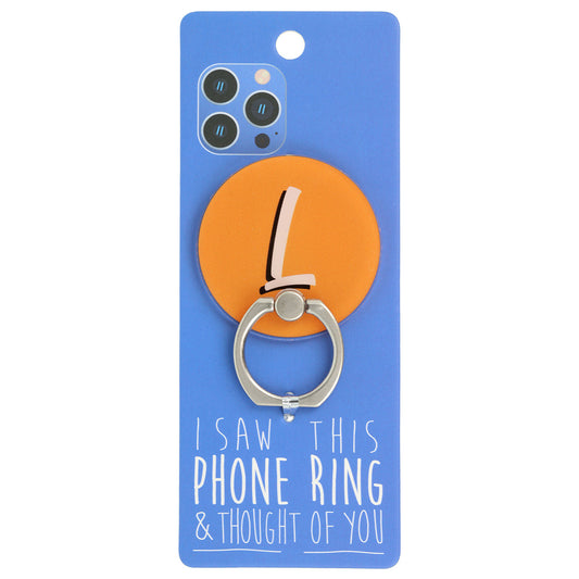 I Saw This Phone Ring - L