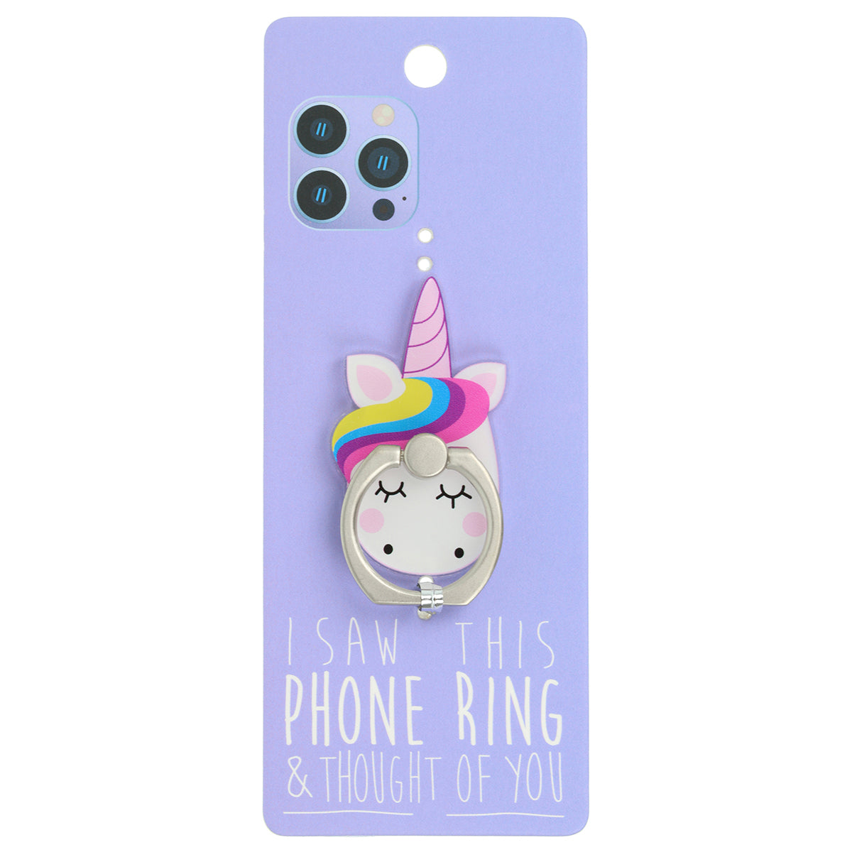 PR056 - I Saw This Phone Ring - Rainbow Unicorn