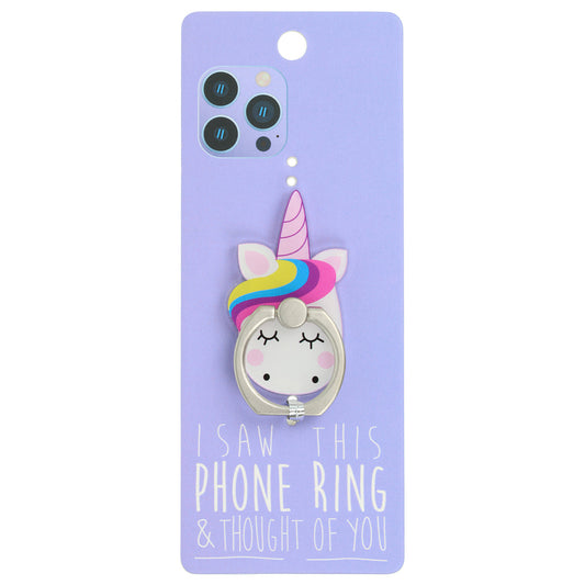 PR056 - I Saw This Phone Ring - Rainbow Unicorn