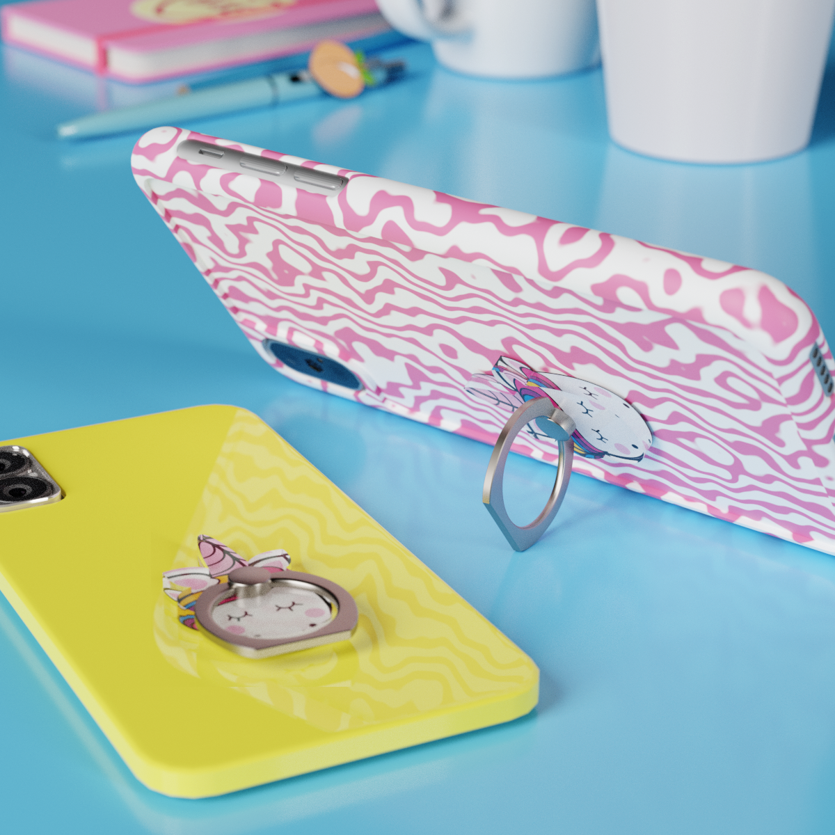 PR056 - I Saw This Phone Ring - Rainbow Unicorn