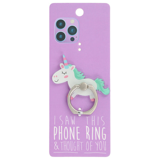 PR057 - I Saw This Phone Ring - Pastel Coloured Unicorn