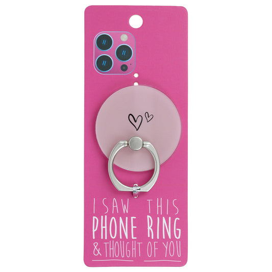 PR070 - I Saw This Phone Ring - Pink Hearts