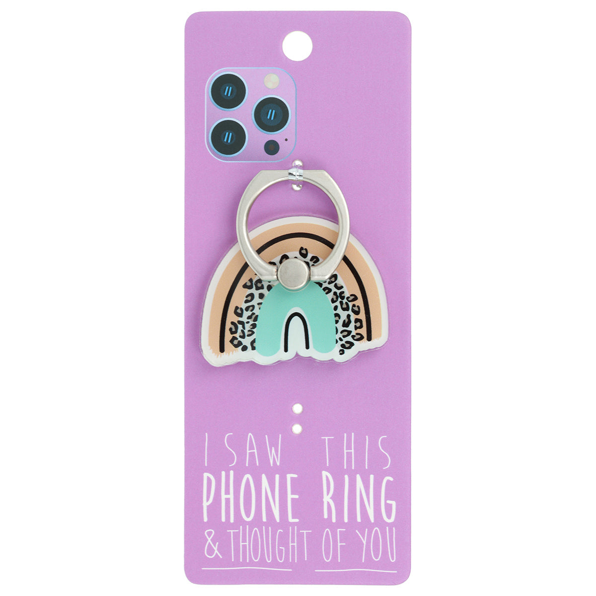 PR082 - I Saw This Phone Ring - Leopard Rainbow