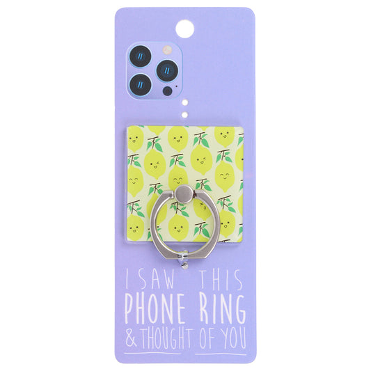 PR086 - I Saw This Phone Ring - Lemon Print