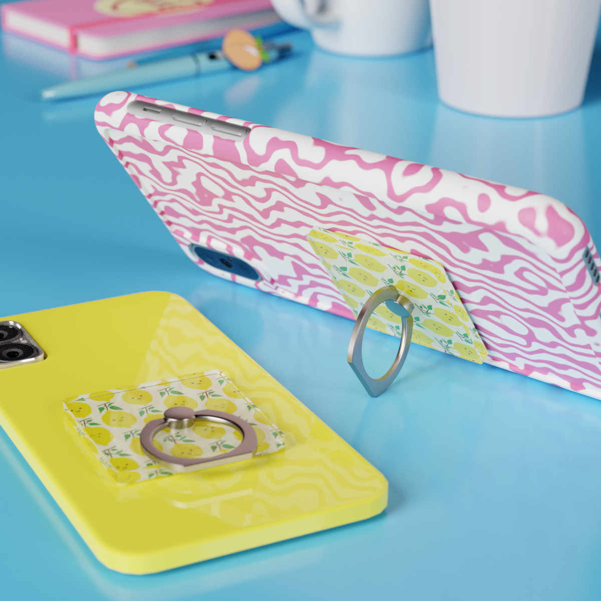 PR086 - I Saw This Phone Ring - Lemon Print