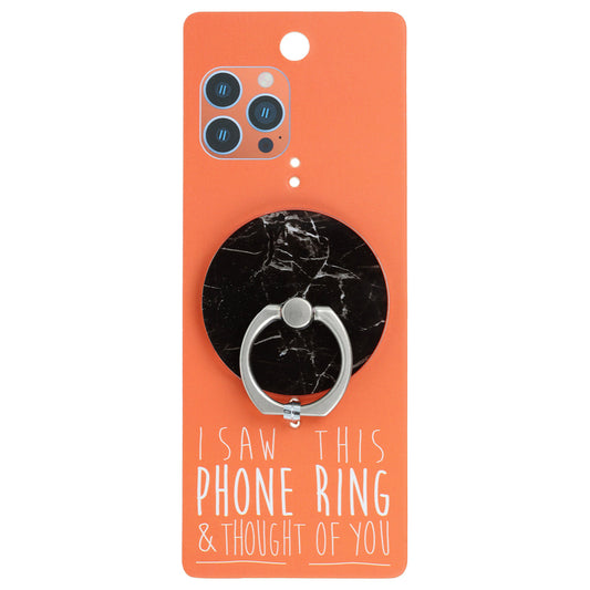 PR095 - I Saw This Phone Ring - Black Marble