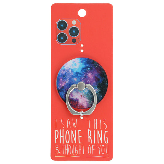PR098 - I Saw This Phone Ring - Purple Galaxy