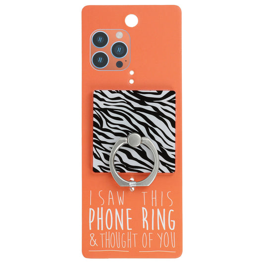 I Saw This Phone Ring - Zebra