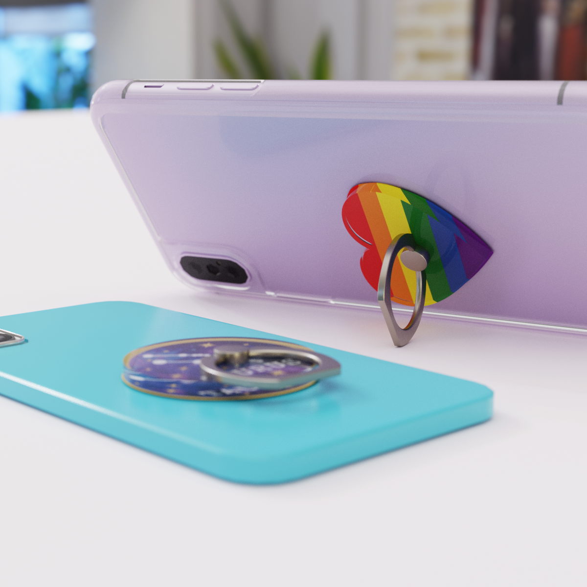 PR108 - I Saw This Phone Ring - Rainbow Heart