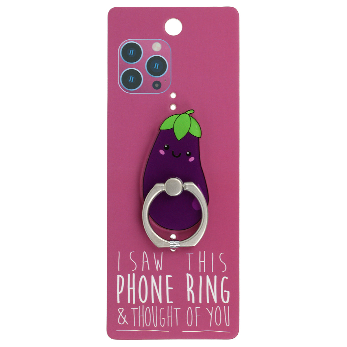 PR126 - I Saw This Phone Ring - Aubergine