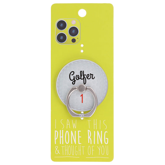 I Saw This Phone Ring - Golfer