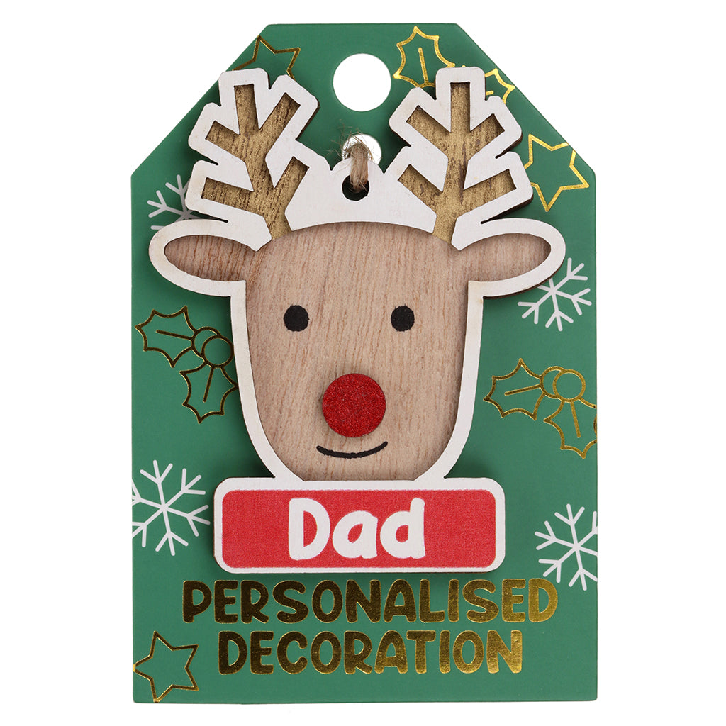 RD003 - Reindeer Decoration - Dad