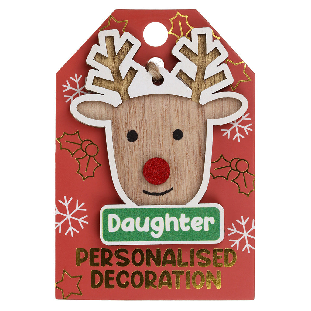 RD004 - Reindeer Decoration - Daughter