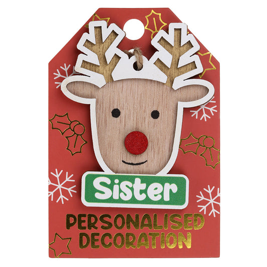 RD006 - Reindeer Decoration - Sister