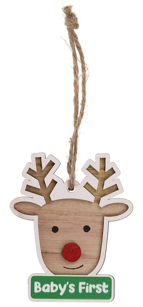 Reindeer Decoration - Babys First
