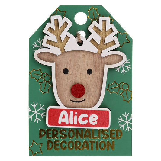 Reindeer Decoration - Alice