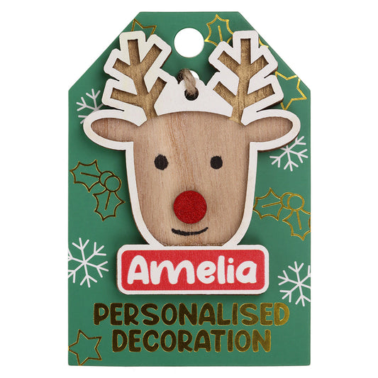 RD029 - Reindeer Decoration - Amelia