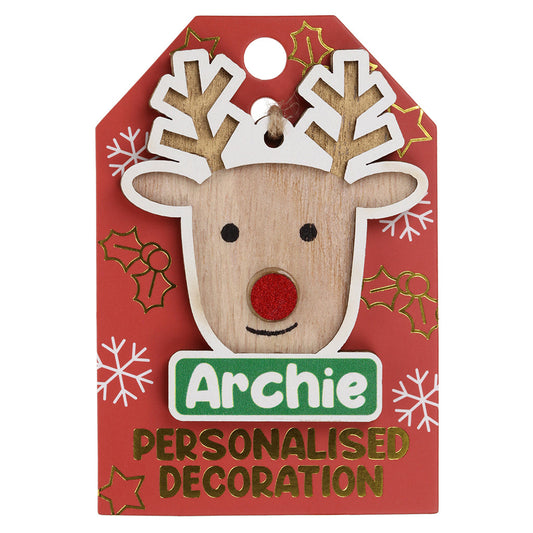 Reindeer Decoration - Archie